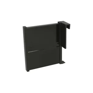 Przegródka ORGA-LINE do listwy Z40L - czarny / 10x11 cm
