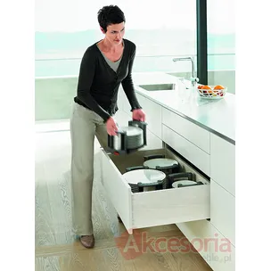 Prowadnica MOVENTO TIP-ON 766H T / dł. 70 cm / 60 kg / wysuw 100%