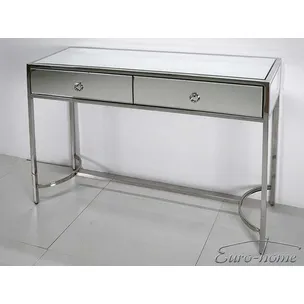 Toaletka Lustrzana LW6071 110x35x82 cm - srebrny