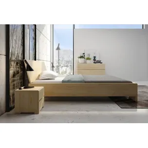 Łóżko drewniane sosnowe VESTRE Maxi&Long 160x220 - naturalny