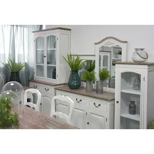 Kredens prowansalski RIMINI WHITE 01 - biały