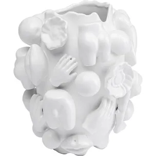 Wazon dekoracyjny BODY PARTS 25 - biały