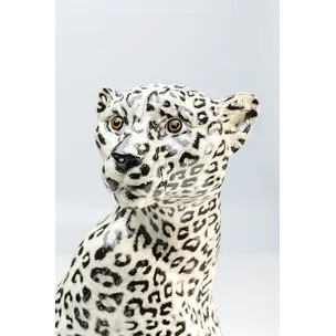 Figurka dekoracyjna CHEETAH - beżowy/czarny