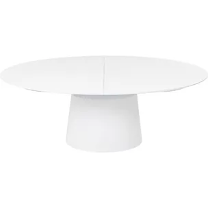 Stół rozkładany BENVENUTO 200-250x110 - biały połysk