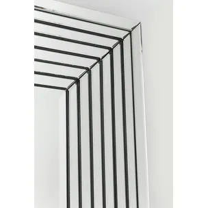 Lustro wiszące LINEA 100x200 - srebrny