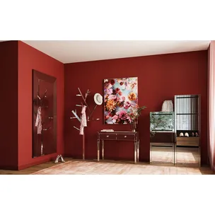 Lustro wiszące LINEA 100x200 - srebrny
