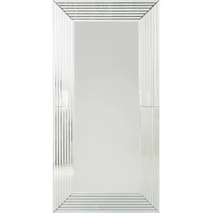 Lustro wiszące LINEA 100x200 - srebrny