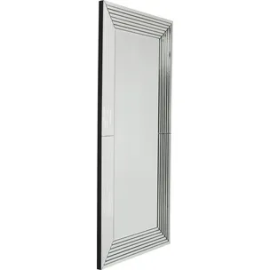 Lustro wiszące LINEA 100x200 - srebrny