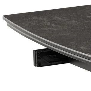 Stół rozkładany BLACKBURN 160/240x97 - czarny