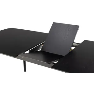 Stół rozkładany MONTREUX 180/219x90 - czarny