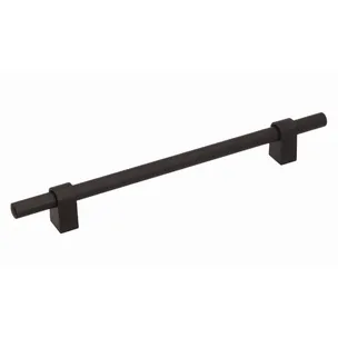 Reling RE44 - czarny mat / rozstaw 192 mm