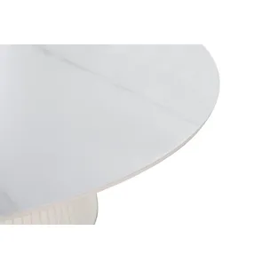 Stół okrągły MODIG 120 cm - biały