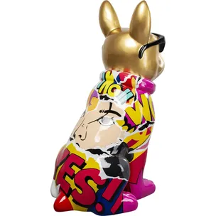 Figurka GRAFFITI DOG 49 cm - wielokolorowy