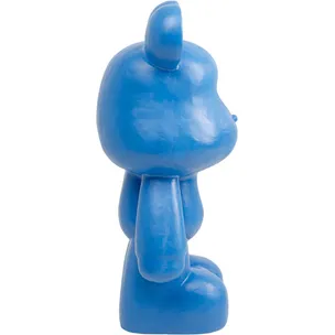 Figurka dekoracyjna BEAR 101 cm - niebieski