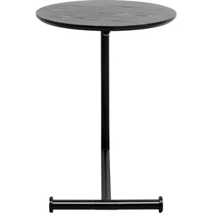 Stolik okrągły EASY LIVING WOOD 46 - czarny