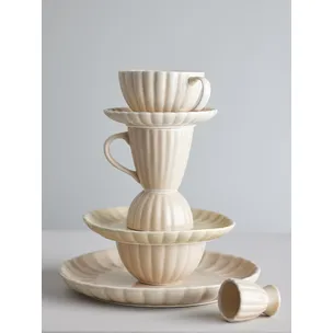 Talerz ceramiczny LATINA 20 - beżowy