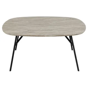 Stolik kawowy CARACAS 90x90 - szary marmur