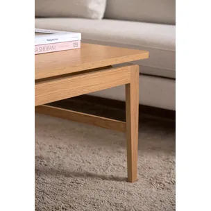 Stolik kawowy ESSEX 120x60 - dąb