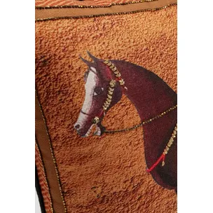 Poduszka dekoracyjna SHOW HORSE 45x45 - brązowy