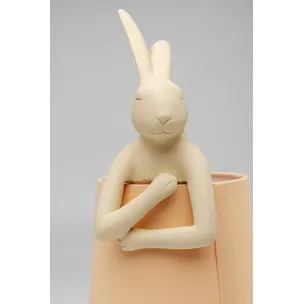 Lampa stołowa ANIMAL RABBIT 50 - kremowy/brzoskwiniowy