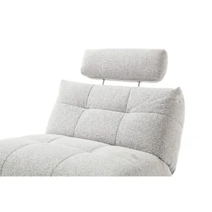 Sofa modułowa BELVIANO element prawy - jasny szary