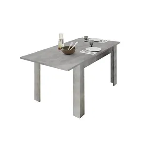 Stół rozkładany FREEDOM 137/185x90 - beton