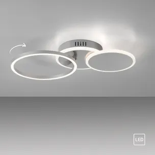 Lampa sufitowa SEVENT 14116-55 - srebrny