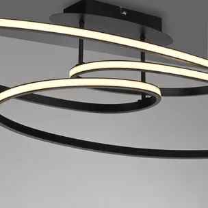 Lampa sufitowa LUMACA 15321-18 - czarny