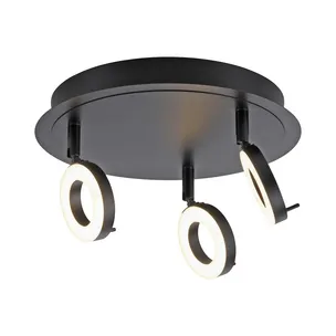 Lampa sufitowa SILEDA 6788-13 - antracyt