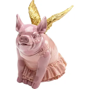 Skarbonka FLYING PIG - różowy