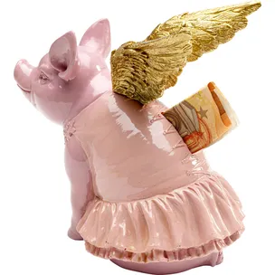 Skarbonka FLYING PIG - różowy