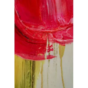 Obraz w ramie ABSTRACT HIGH GLOSS PINK 160x120