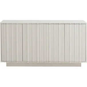 Komoda 4-drzwiowa STUCCO - jasny szary
