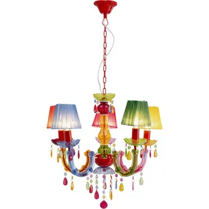 Lampa wisząca STARLIGHT SHADE 5-ramienna - wielokolorowy