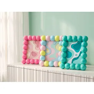 Ramka na zdjęcia BUBBLE TURQUOISE 13x18 - turkusowy