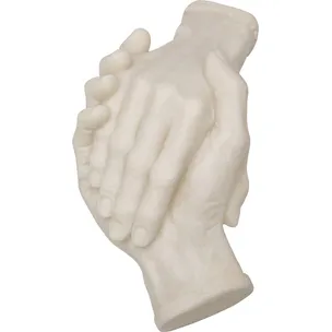 Dekoracja SHAKE HANDS 25 cm - biały