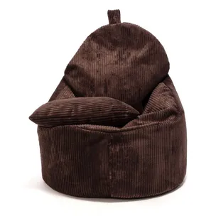 Fotel z poduszką YOKO Sztruks SZ29 - brązowy