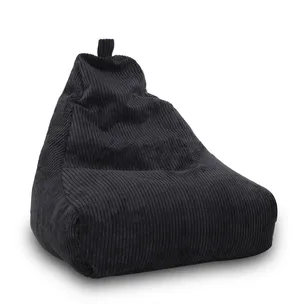 Fotel KEIKO S Sztruks SZ19 - czarny