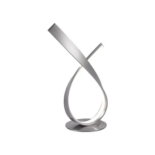 Lampa stołowa LINDA - stalowy
