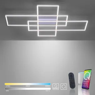 Lampa sufitowa Q-INIGO 8195-55 - stalowy