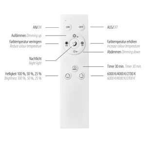 Lampa sufitowa TRAFORO 6855-18 - czarny