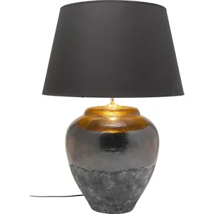 Lampa stołowa LUMA DARK BLUE - czarny/niebieski