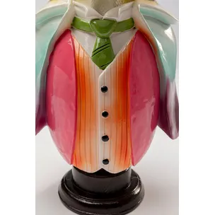 Figurka dekoracyjna DETECTIVE DOG 40 cm - wielokolorowy