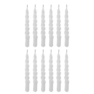 Wymiary: - średnica: 1,2 cm - wysokość: 11 cm Materiał: parafina 