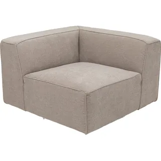 Element narożny do sofy modułowej CUBO ELEMENTS - taupe Wymiary: - szerokość: 110 cm - głębokość: 110 cm - wysokość: 67 cm - wysokość siedziska: 40...