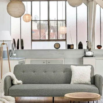 Salon w stylu boho