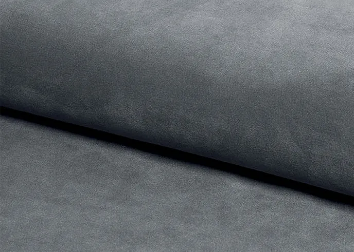 tkanina Bluvel 14 Krzesło welurowe pikowane CHIC Velvet - szary Bluvel 14