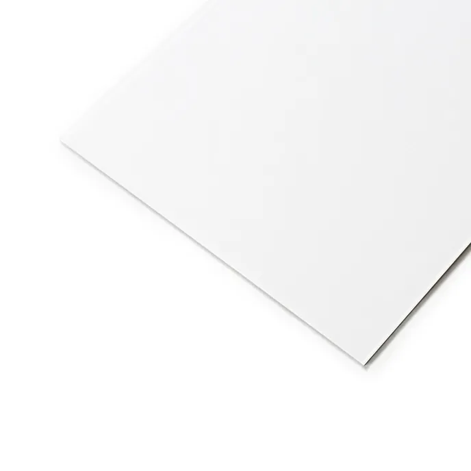 Obrzeże meblowe ABS 1696L STMG Śnieżna biel (Bianco) Szklany mat 23 x 1 mm REHAU