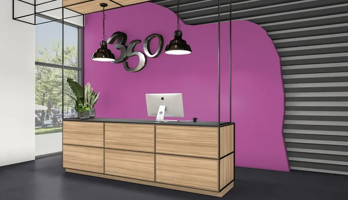 Zdjęcie pomieszczenia Laminat EGGER U404 ST9 Fiolet krokusowy 1310x2800x0.8 mm