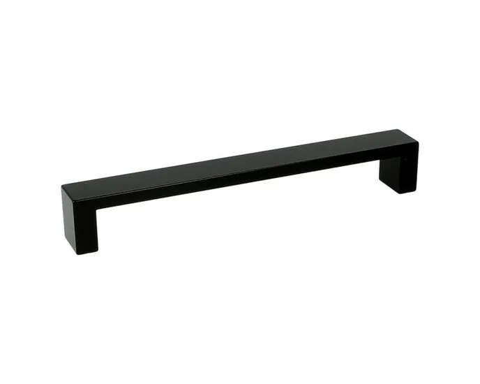Uchwyt aluminiowy UA59 - czarny połysk / rozstaw 160 mm